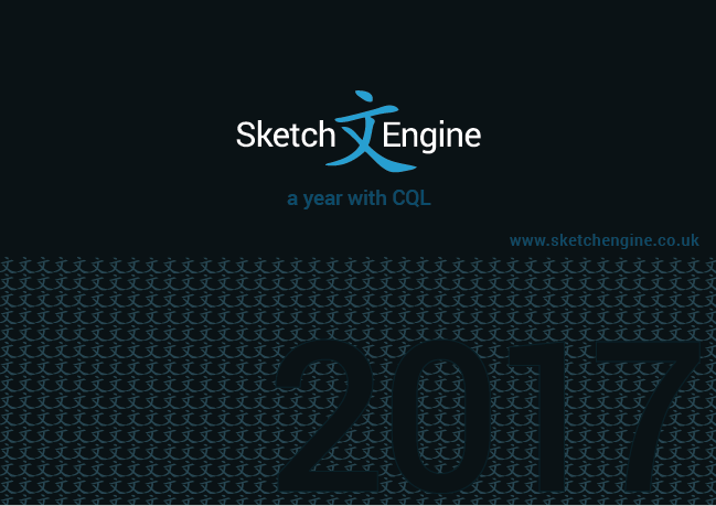 Sketch Engine CQL calendar