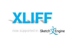 XLIFF support in Sketch Engine