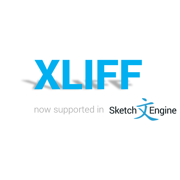 XLIFF support in Sketch Engine