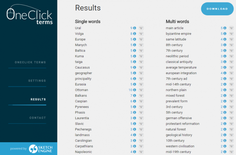 POS tags and partofspeech tagging Sketch Engine